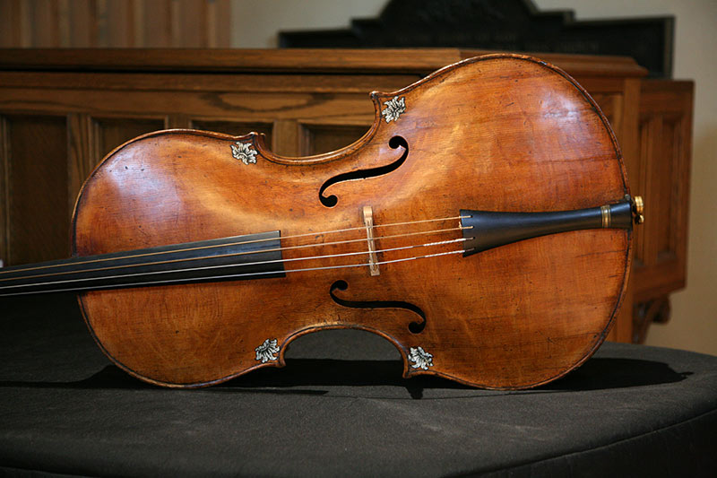 Christophe Coin's 1720's Italian cello