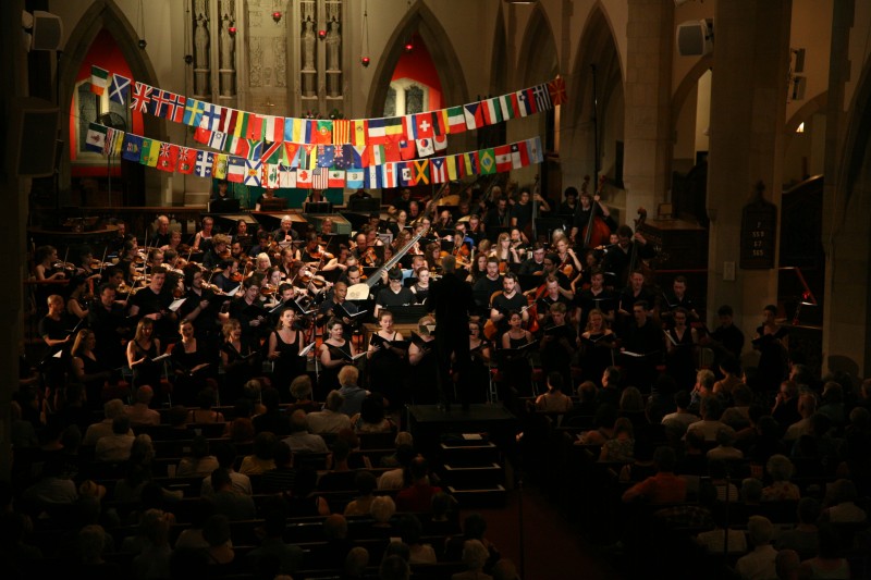 The final concert of TBSI at Grace Church on-the-Hill