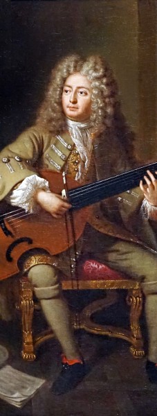 Portrait of Marin Marais (Musée de la musique, Paris)