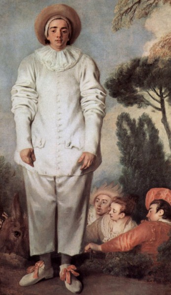 Gilles / Pierrot, dit autrefois Gilles by Jean-Antoine Watteau.