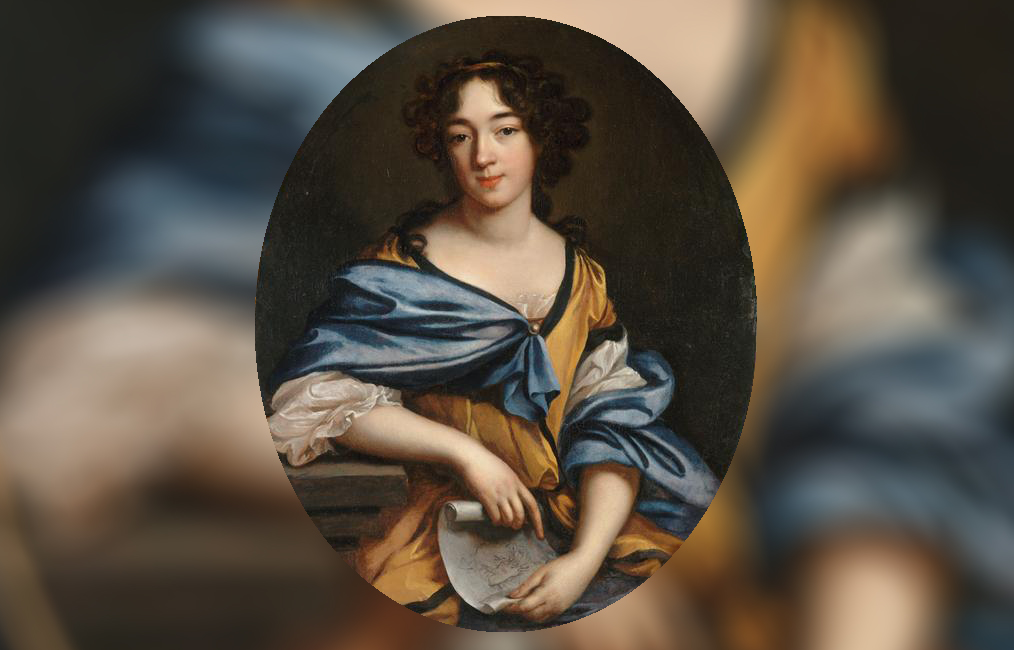 banner Womens Day - Élisabeth Sophie Chéron, self-portrait, 1672