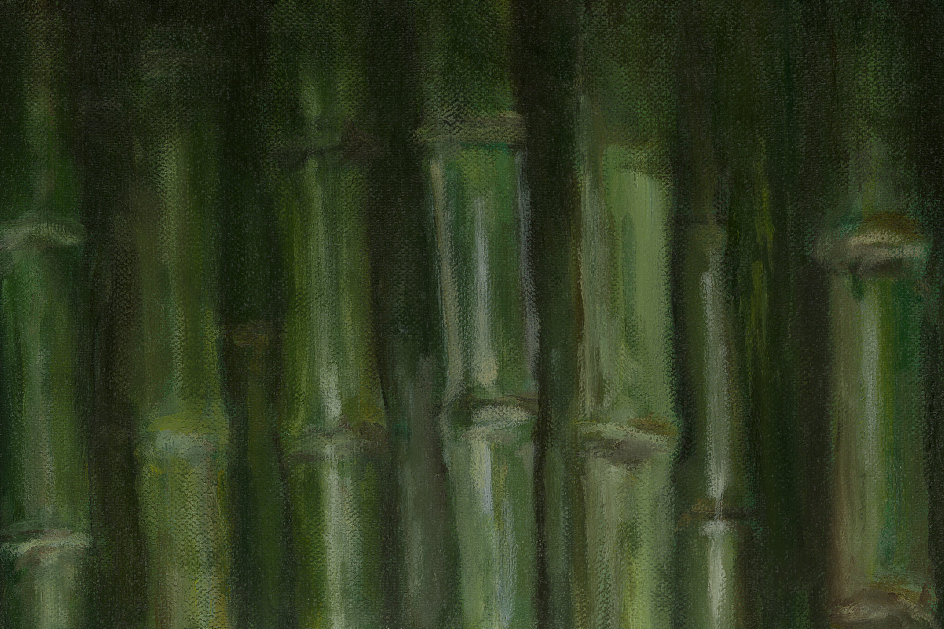 Painting of bamboo